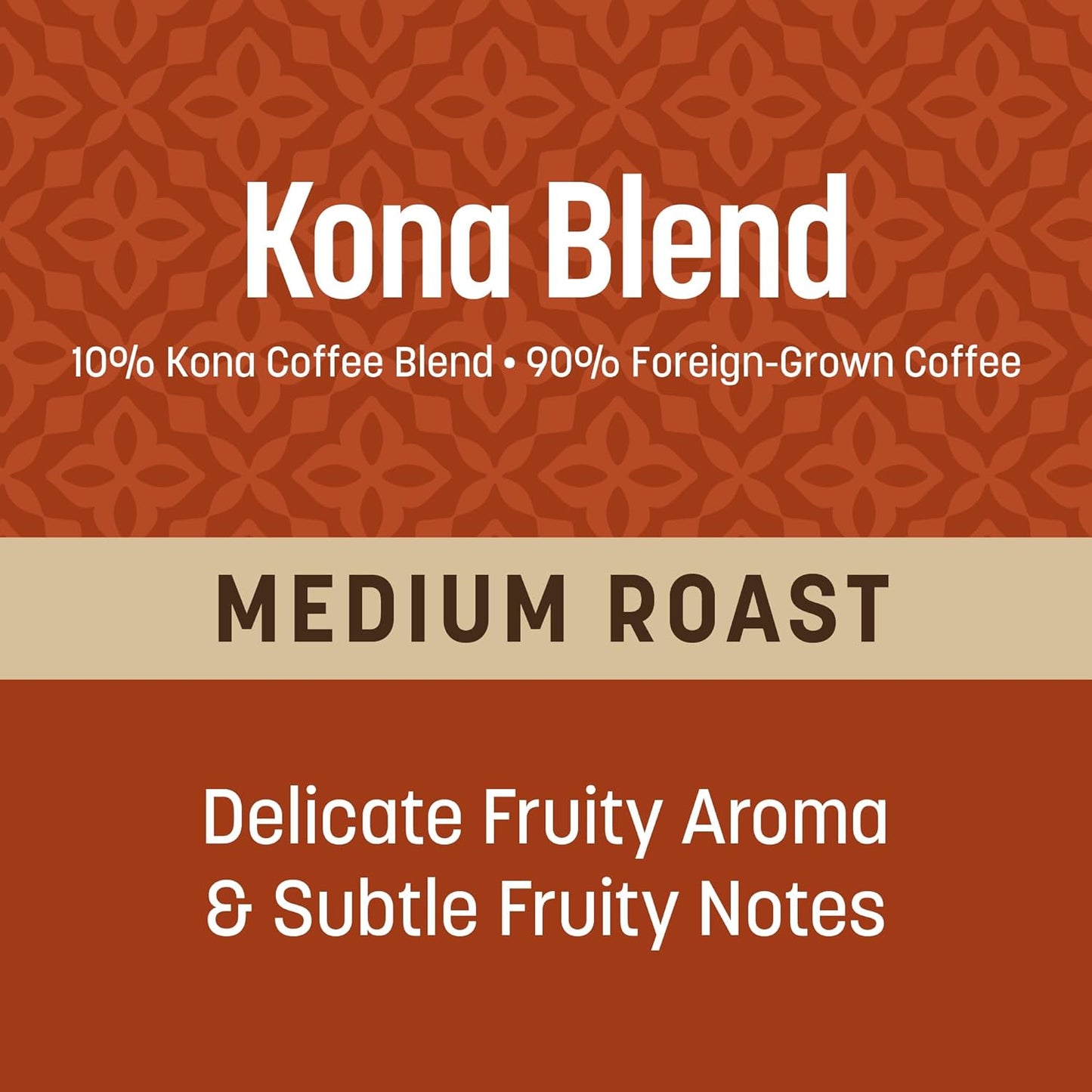 Kona Blend Single Serve Coffee Pods, Medium Roast, 100Ct | Compatible with Keurig Coffee Pod Brewers, 100% Arabica Coffee, Convenient Single Serve Brewing, Fresh Brew in Every Cup