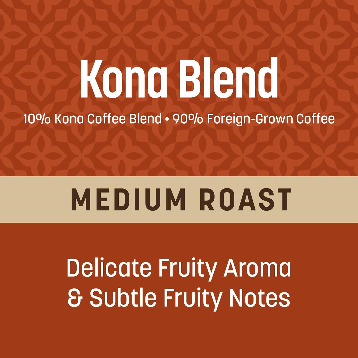 Kona Blend Single Serve Coffee Pods, Medium Roast, 100Ct | Compatible with Keurig Coffee Pod Brewers, 100% Arabica Coffee, Convenient Single Serve Brewing, Fresh Brew in Every Cup
