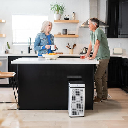 Medify MA-40 Air Purifier with True HEPA H13 Filter | 1,793 Ft² Coverage in 1Hr for Smoke, Wildfires, Odors, Pollen, Pets | Quiet 99.9% Removal to 0.1 Microns | White, 2-Pack